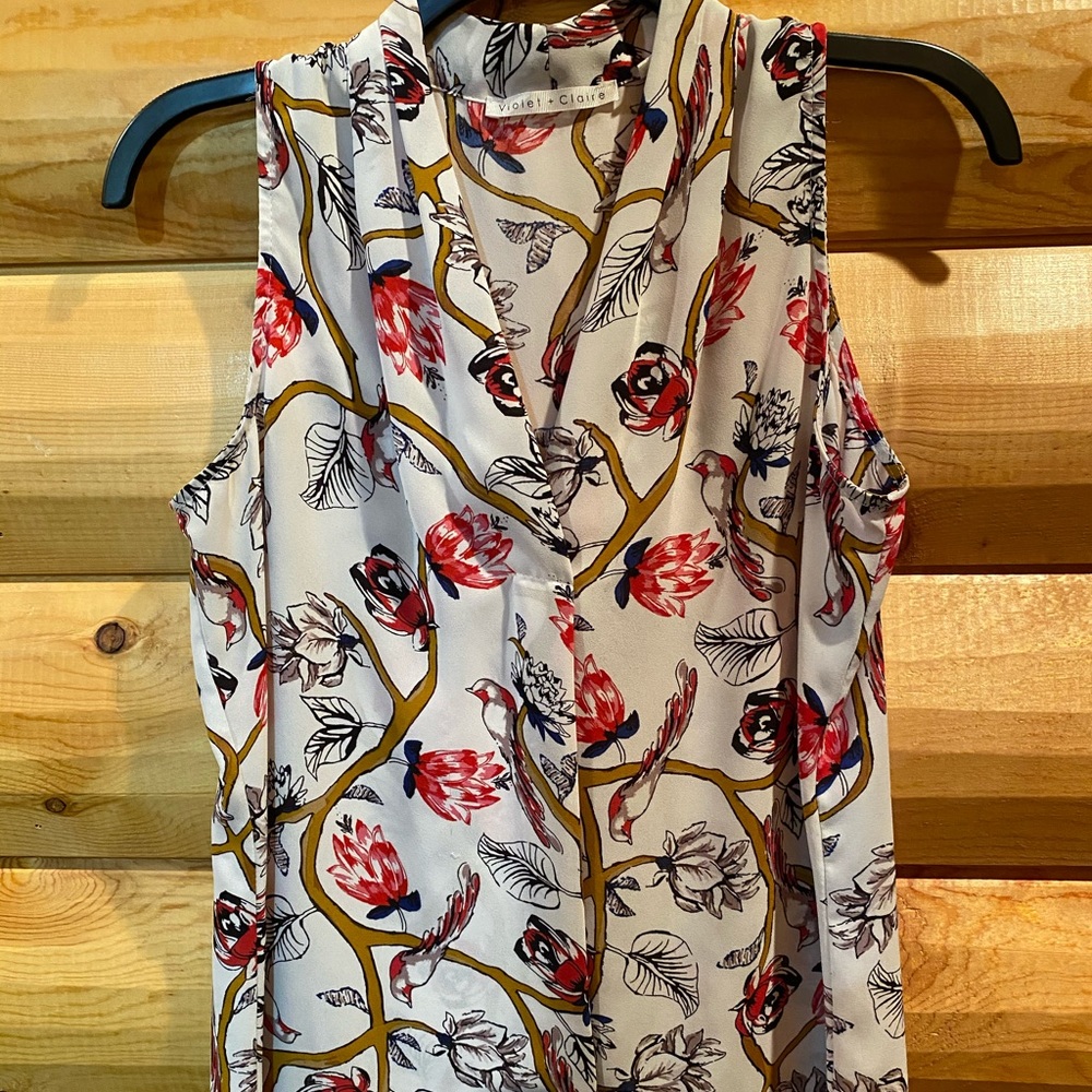 Violet & Claire Sleeveless Top